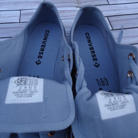 SIZE 10. CONVERSE ALL STAR canvas sneakers shoes. - Picture 11 of 16